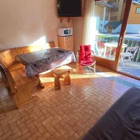 Apartment Cosy Au Pied Des Pistes De Cret Beni, Sud Avec Balcon, Parking Inclus ! - Fr-1-692-50 *